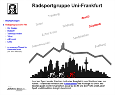 Zum Internetauftritt der Radsportgruppe